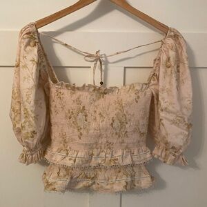 V.Chapman blouse and skirt size 4